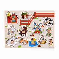 Image result for Wooden Peg Puzzles