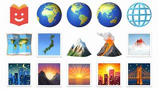 Image result for Continents Emojis