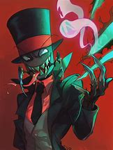 Image result for Black Hat Villainous Angry Fan Art