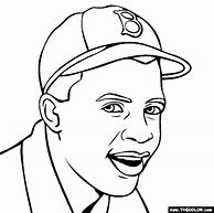 Image result for Jackie Robinson Coloring Pages for Kids