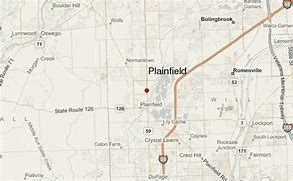 Image result for Plainfield Illinois Map