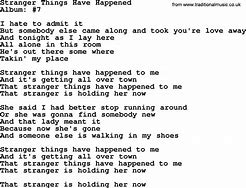 Image result for Stranger Things Have Happened Song