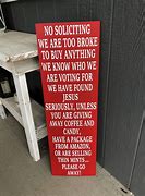 Image result for Print No Solicitor Sign