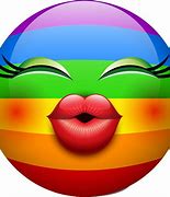Image result for Smiling Rainbow Emoji