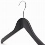 Image result for Black Wooden Coat Hangers