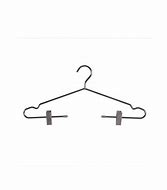 Image result for Metal Hangers with Clips