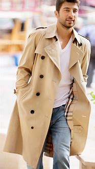Image result for Man Wearing Trench Coat