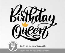 Image result for Happy Birthday My Queen Font