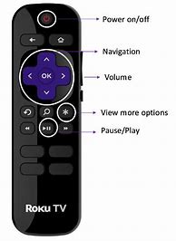 Image result for Roku TV Remote Measuremets