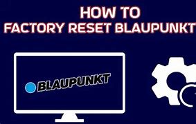 Image result for Blaupunkt TV Reset