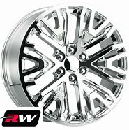 Image result for 20 Inch Chrome Truck Wheels