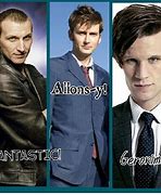 Image result for 9th 10th 11th Doctor Who