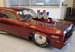 Image result for Chevy Nova Drag Car Rear Wing Images