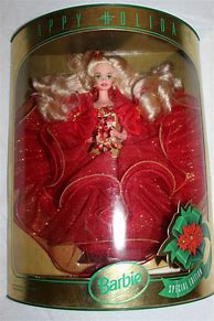 Image result for 1993 Holiday Barbie Doll