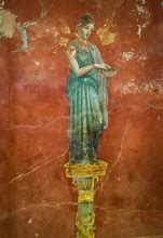 Image result for Frescos Painted On the Walls at Pompeii