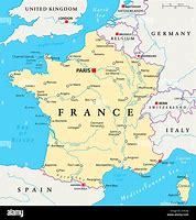Image result for Capital of France Map