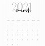 Image result for Aesthetic Minimalist March Calendar