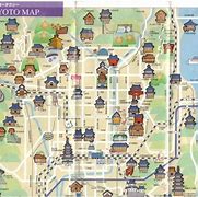 Image result for Map of Things to Do in Osaka