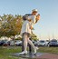 Image result for Slightly Blurred Picture of a Kissing Statue