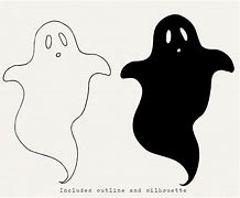 Image result for Ghost Silhouette Outline