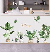 Image result for Green Flower Wall Decal