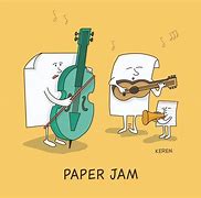 Image result for Paper Jam Cartoon