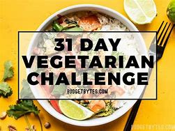 Image result for vegetarian challenge