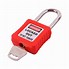 Image result for Red Padlock
