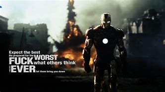 Image result for Iron Man Quotes Inspirational