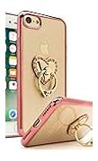 Image result for iPhone 7 Rose Gold Giltter Cases