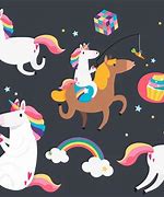 Image result for Rainbow Unicorn Print