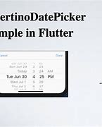Image result for iOS Date PICKER Flutter
