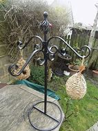 Image result for Bird Feeder Hangers Wrought Iron