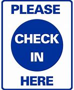 Image result for Free Printable Check in Sign with Arrows Both Way