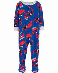 Image result for Footed Toddler Boy Pajamas