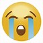 Image result for Low Quality Crying Emoji