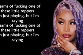 Image result for Nicki Minaj Music Lyrics