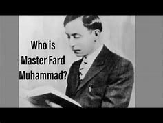Image result for Master Fard Muhammad Portrait