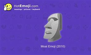 Image result for Moyai Emoji Windows