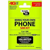 Image result for Straight Talk Phone Sim Card BYOP New