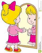 Image result for Looking in the Mirror Clip Art