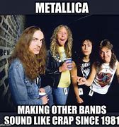 Image result for 80s Metal Band Meme