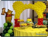 Image result for Winnie the Pooh 1st Birthday Centerpieces