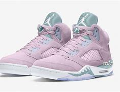 Image result for Jordan 5s Full Pink