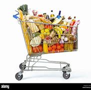 Image result for Shopping Cart Full of Groceries