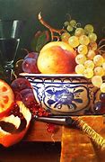 Image result for Oil Painting Still Life Fruit Bowl