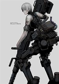 Image result for Cyborg Anime Art