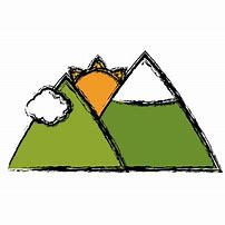 Image result for Mountain Sun Clip Art