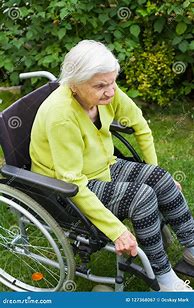 Image result for Old Lady Wheelchair