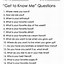 Image result for Do You Know Me Quiz